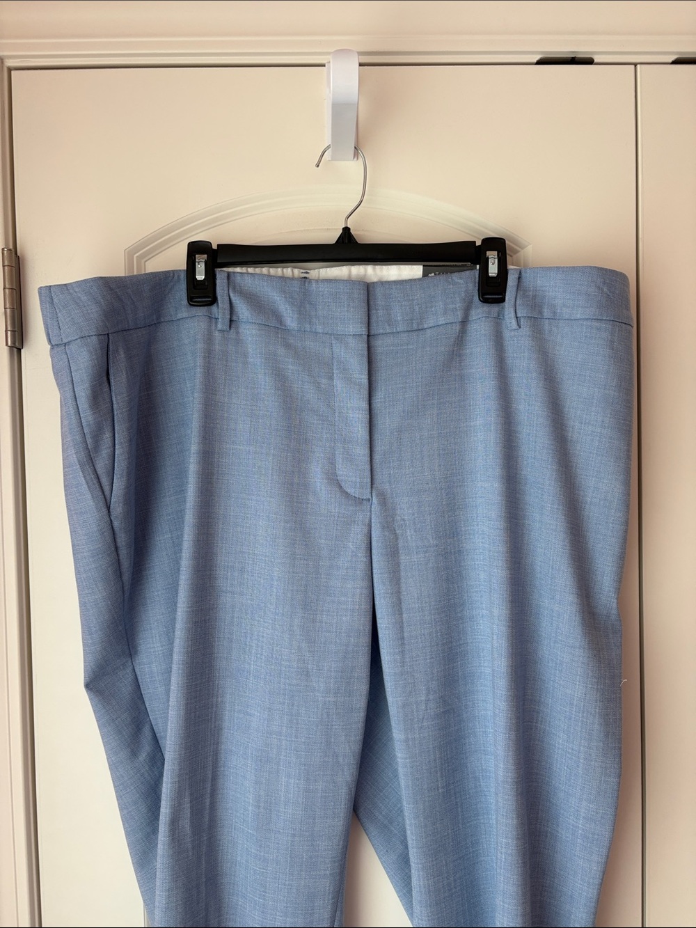 Talbots Light Blue Hampshire Ankle Pant - Picture 5 of 9